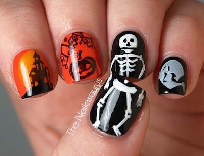 Unbelievable Nail Art Ideas for Halloween Unbelievable Nail Art Ideas for Halloween