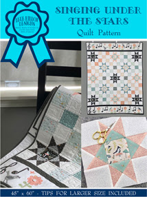 Singing Under the Stars Quilt Pattern<br>(BRDQ-001)