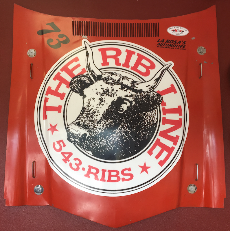The Rib Line in San Luis Obispo CA as seen on Man vs Food Nation with Adam Richman