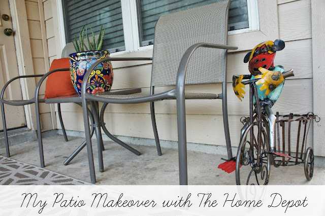 Patio Makeover with Home Depot + Giftcard Giveaway