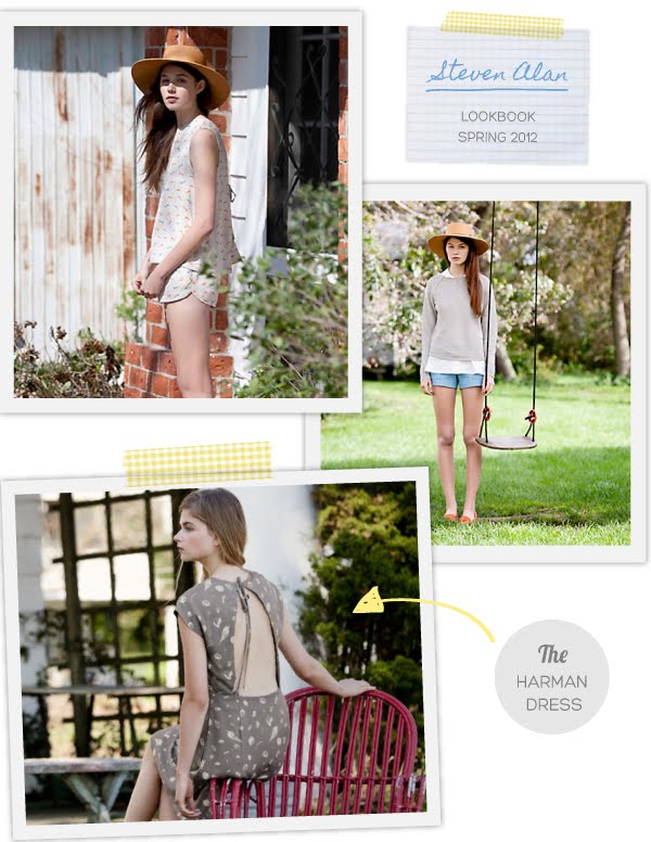 steven alan spring 2012 lookbook