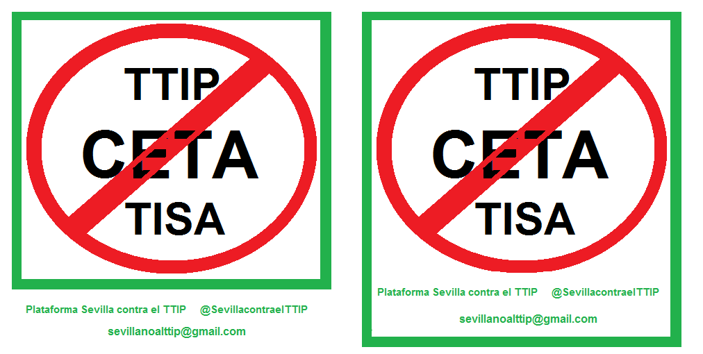 URGENTE: FIRMA LA CARTA PARA INSTAR A LOS GRUPOS PARLAMENTARIOS QUE VOTEN NO AL CETA EN EL CONGRESO