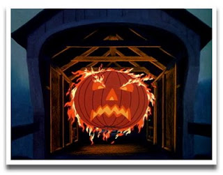 sleepy hollow, headless horseman, ichabod crane, pumpkinhead, pumpkin, scary disney