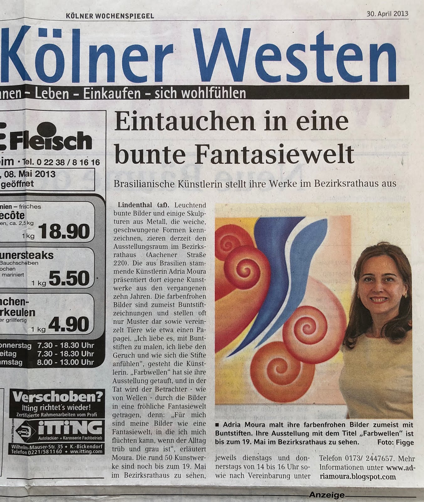 Kölner Wochenspiegel 30. April 2013