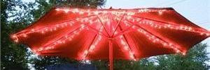 Patio Umbrella Lights: String Patio Umbrella Lights