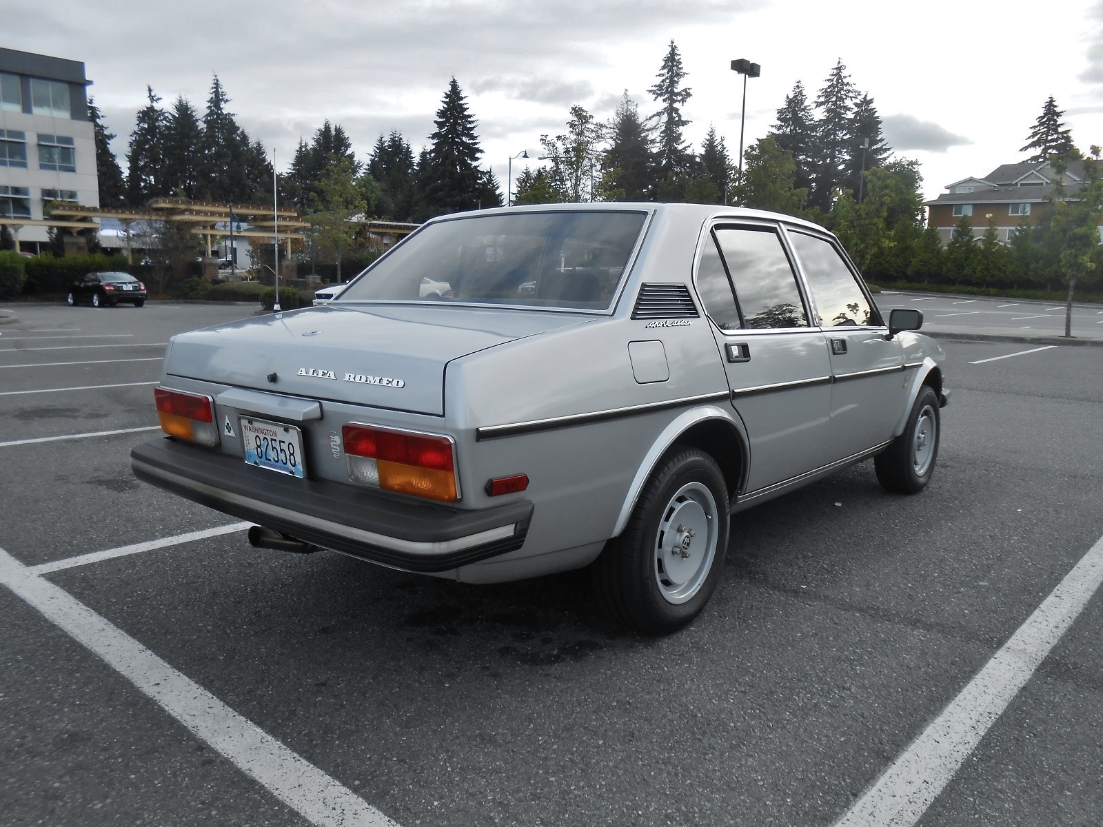 Seattle's Parked Cars: 1979 Alfa Romeo Alfetta Sport Sedan