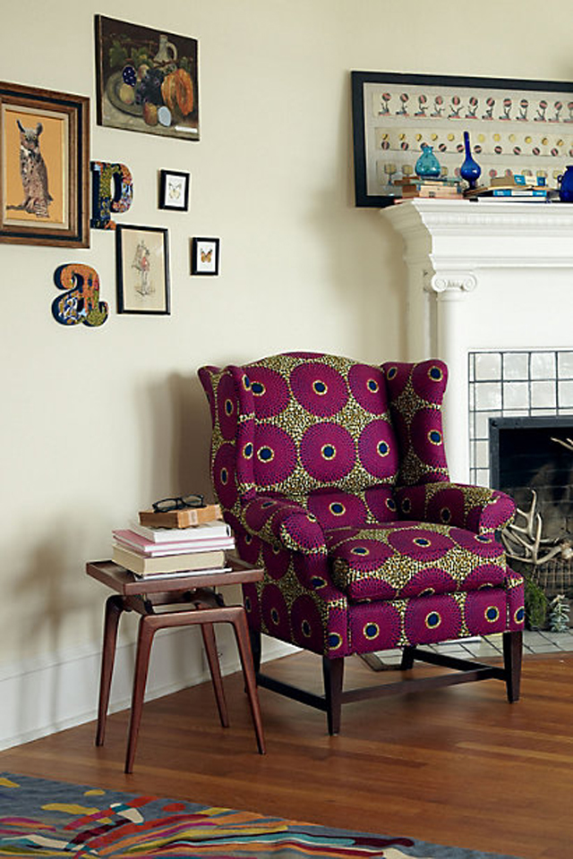The Josef Wingback Chair from Anthropologie