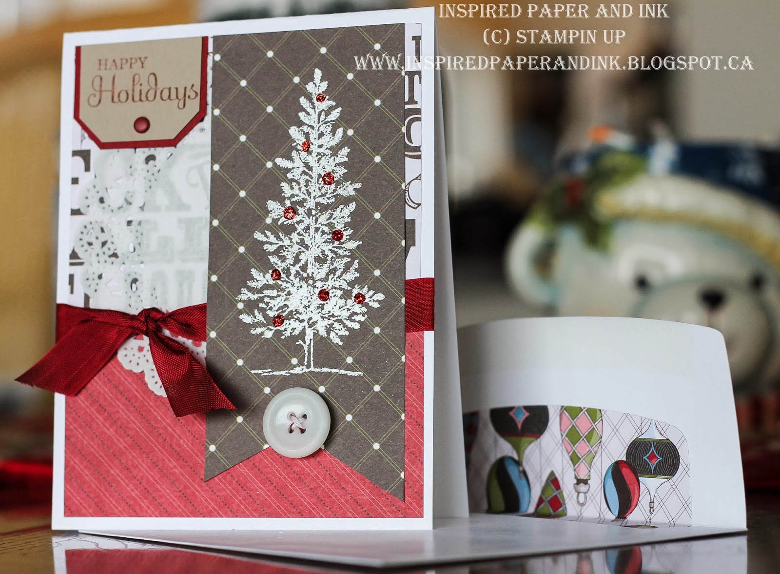 Inspired Paper and ink Christmas Card 11