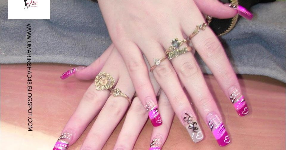 4. Floral and Feminine Nail Art for Girls - wide 7