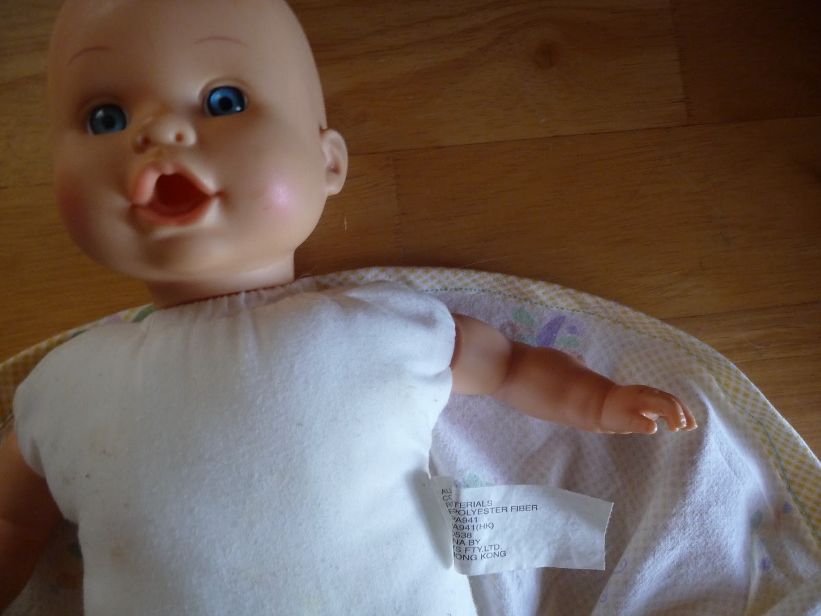 Itsy Bitsy Little Blessings Baby Doll Swaddle Blanket From Fitted Crib