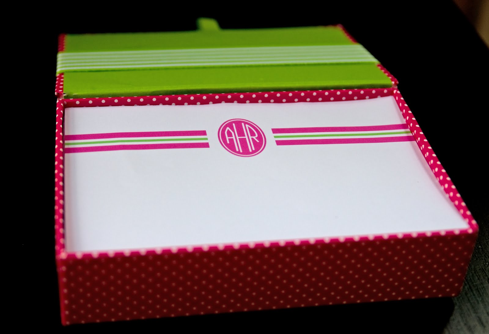 Life in Wonderland DIY Favor Personalized Stationery Box