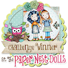 Winner The Paper Nest Dolls March Challenge