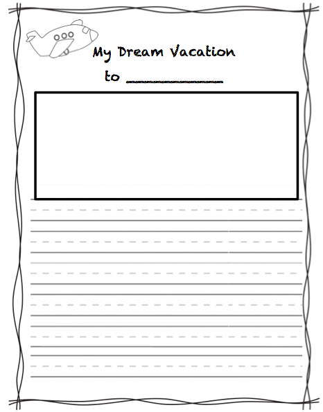 My dream vacation essay
