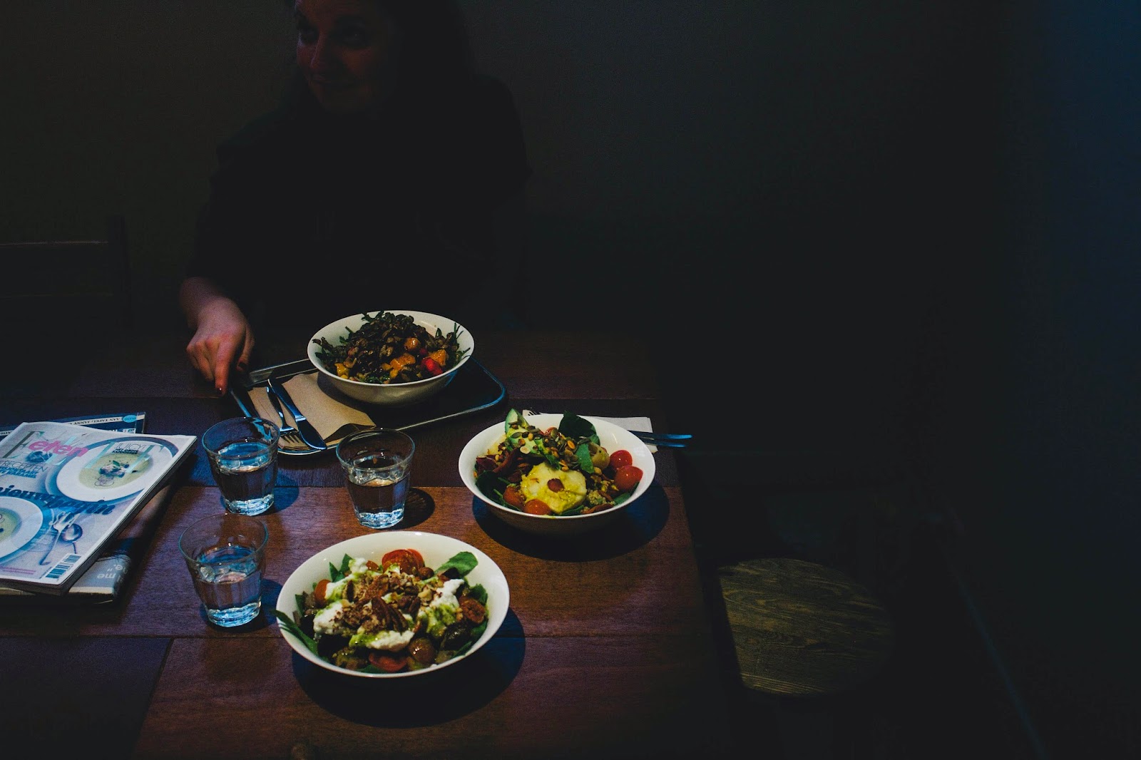 petelinskov Vegan spring rolls & almond butter dipping sauce