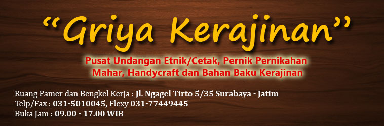 Jasa Pembuatan Mahar Surabaya, Hantaran, Souvenir dan Undangan Pernikahan | Griya Kerajinan