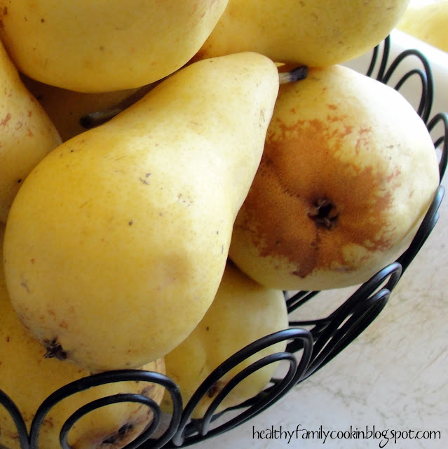 Healthy Family Cookin' Dehydrating Pears