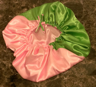 large satin bonnets