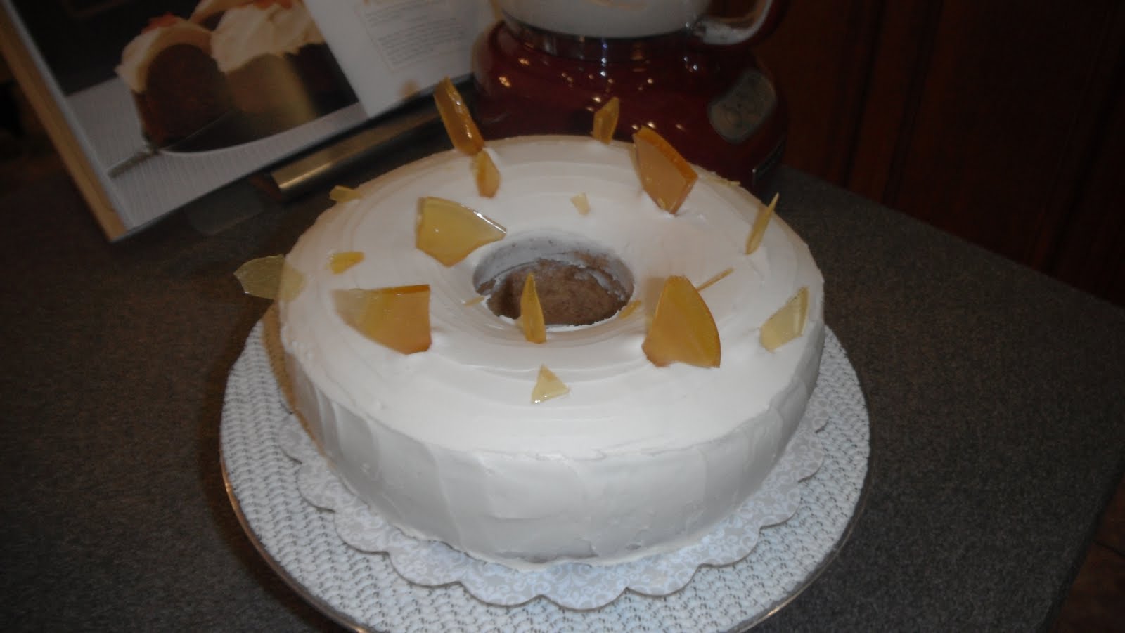 Burnt Sugar Bundt Cake with Caramel Rum Frosting Straw Hat to Chef's Hat