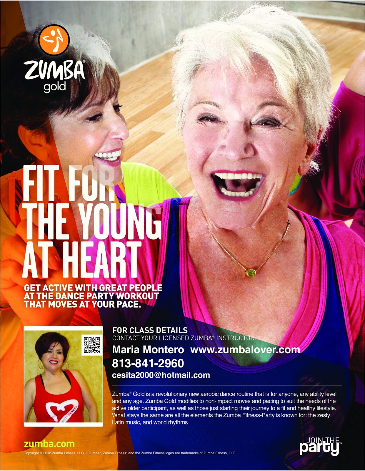 Zumba and Senior Fitness With Maria What is Zumba® Gold?