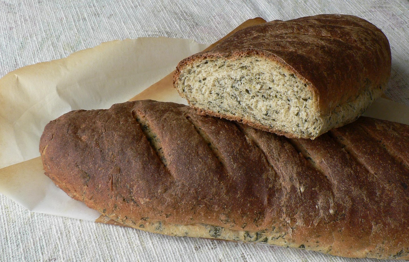 Whole Wheat Spinach Bread Bless This Mess