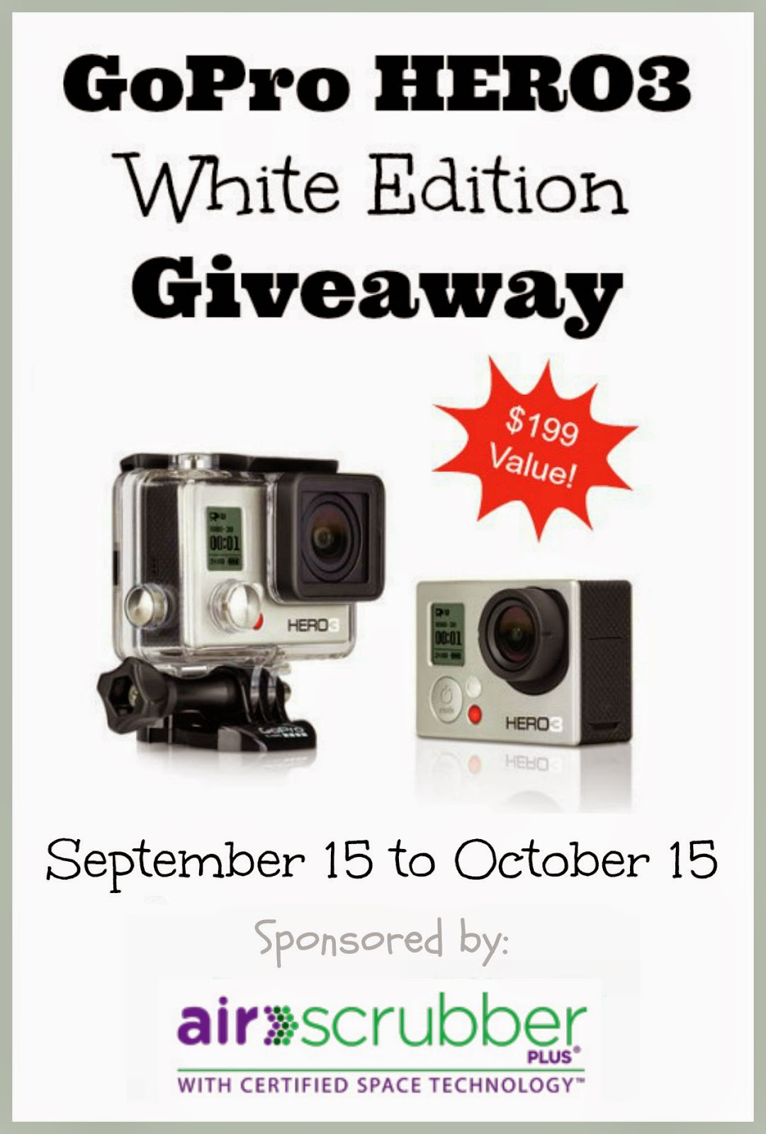 GoPro Hero3 Camera Giveaway GoPro Hero3 Camera Giveaway