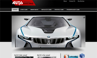 Auto Racing WordPress Theme