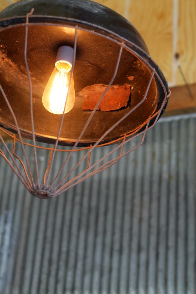 From The Barnyard En Feeder Hanging Light Knick Of Time En Feeder Hanging Light Rerpurposed Vintage Farmhouse Via Knickoftimeinteriors Blo Com