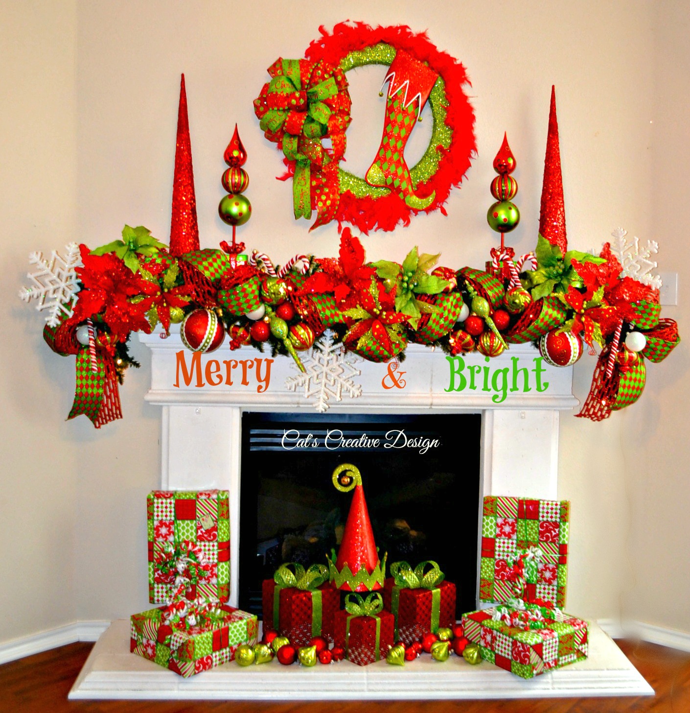 Fireplace favim Cat's Holiday & Home Decor: Christmas Fireplace