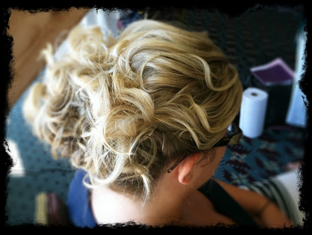 fire monkey hair design updo