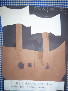 Mrs. Wood's Kindergarten Class: Christopher Columbus