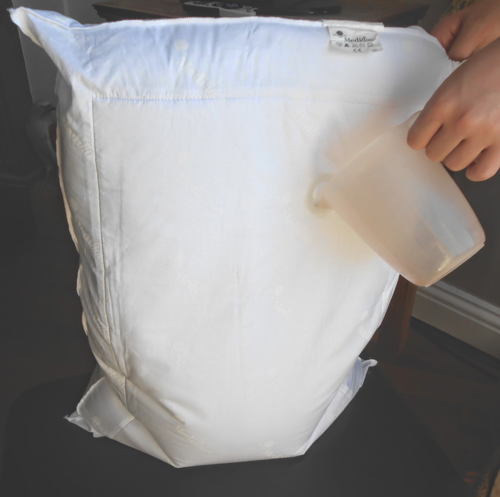 Beck Valley Books & more A pillow with water inside intrigued? So