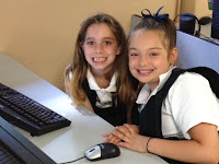 All smiles in tech class!