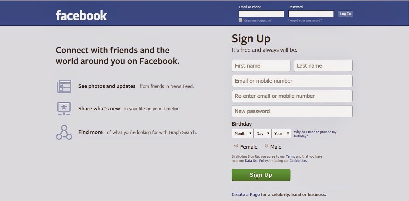 Login password and facebook www How to