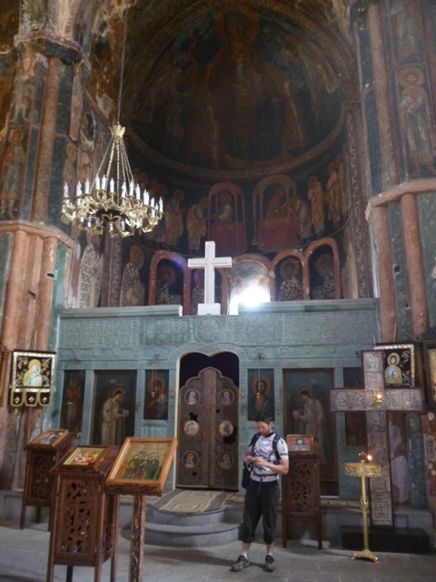 Interior del Monasterio de Zarzma