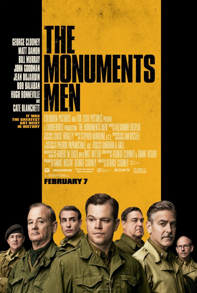 La película The Monuments Men ( Monuments men ) La película The Monuments Men ( Monuments men )