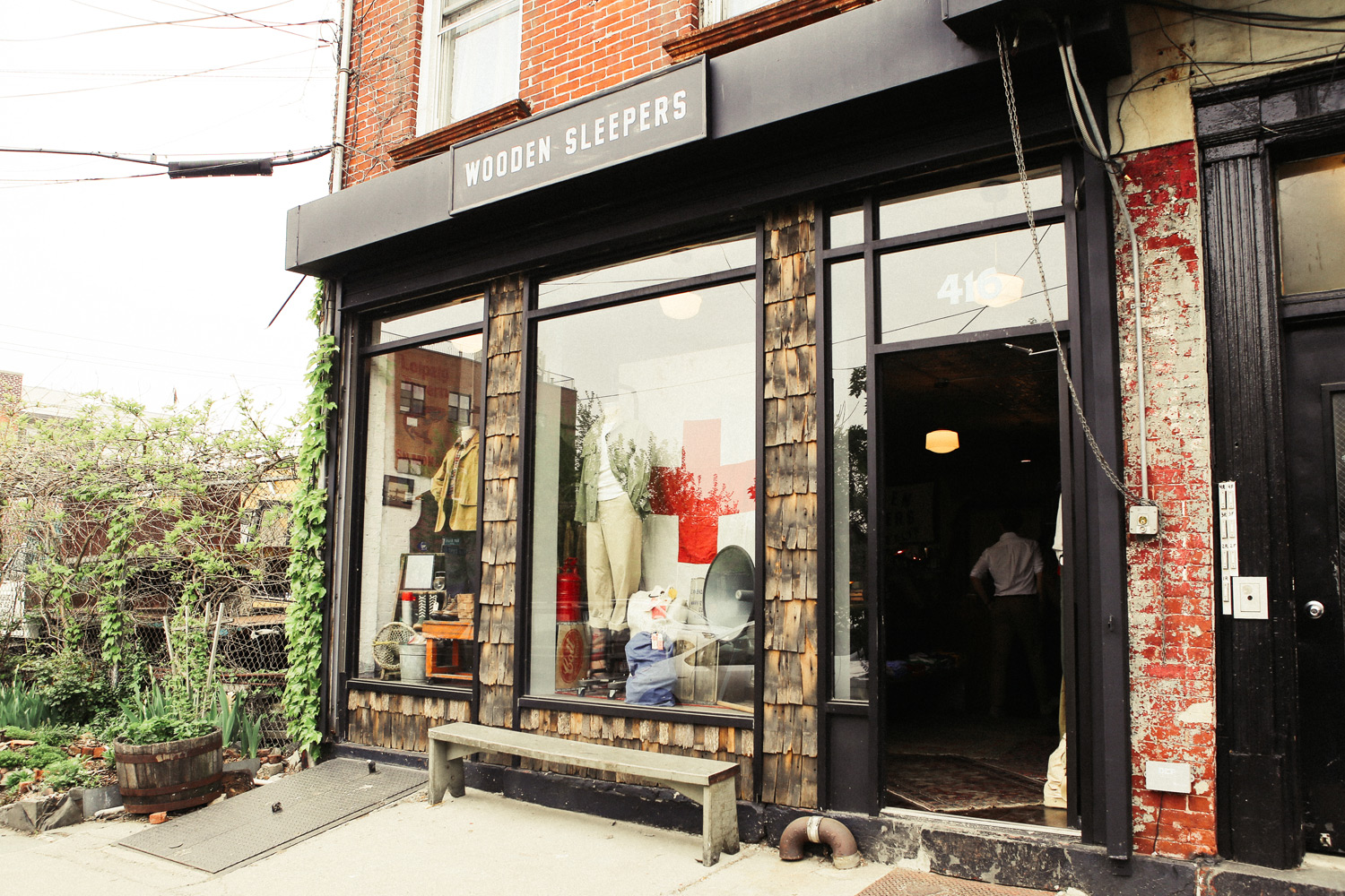 CHAD'S DRYGOODS WOODEN SLEEPERS, BROOKLYN,NY