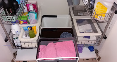 Under the sink closet