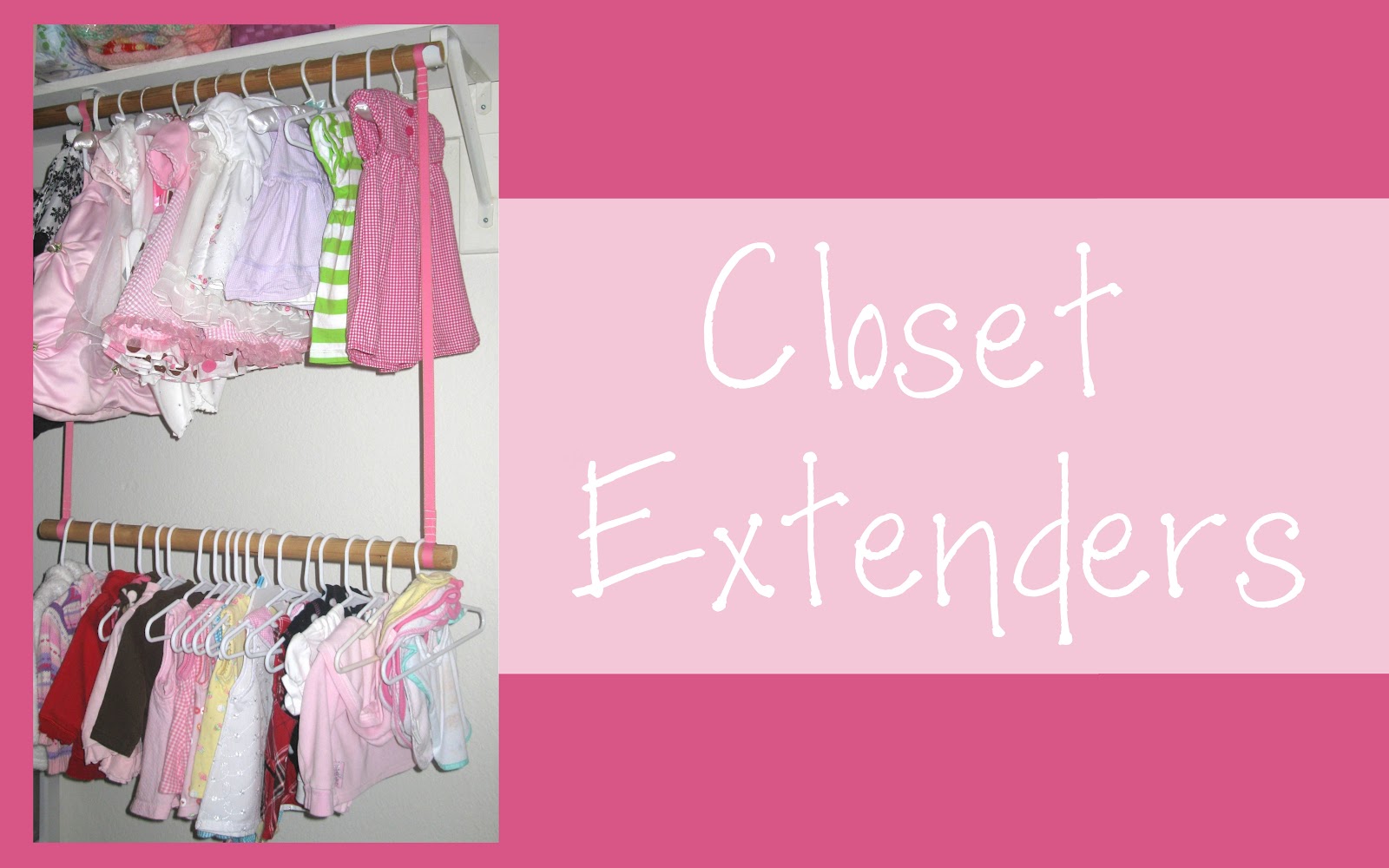 Miss Repurpose Closet Extenders