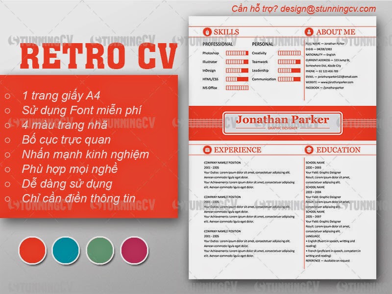 StunningCV - Thiết Kế và Viết CV/Đơn Xin Việc Chuyên Nghiệp - 6