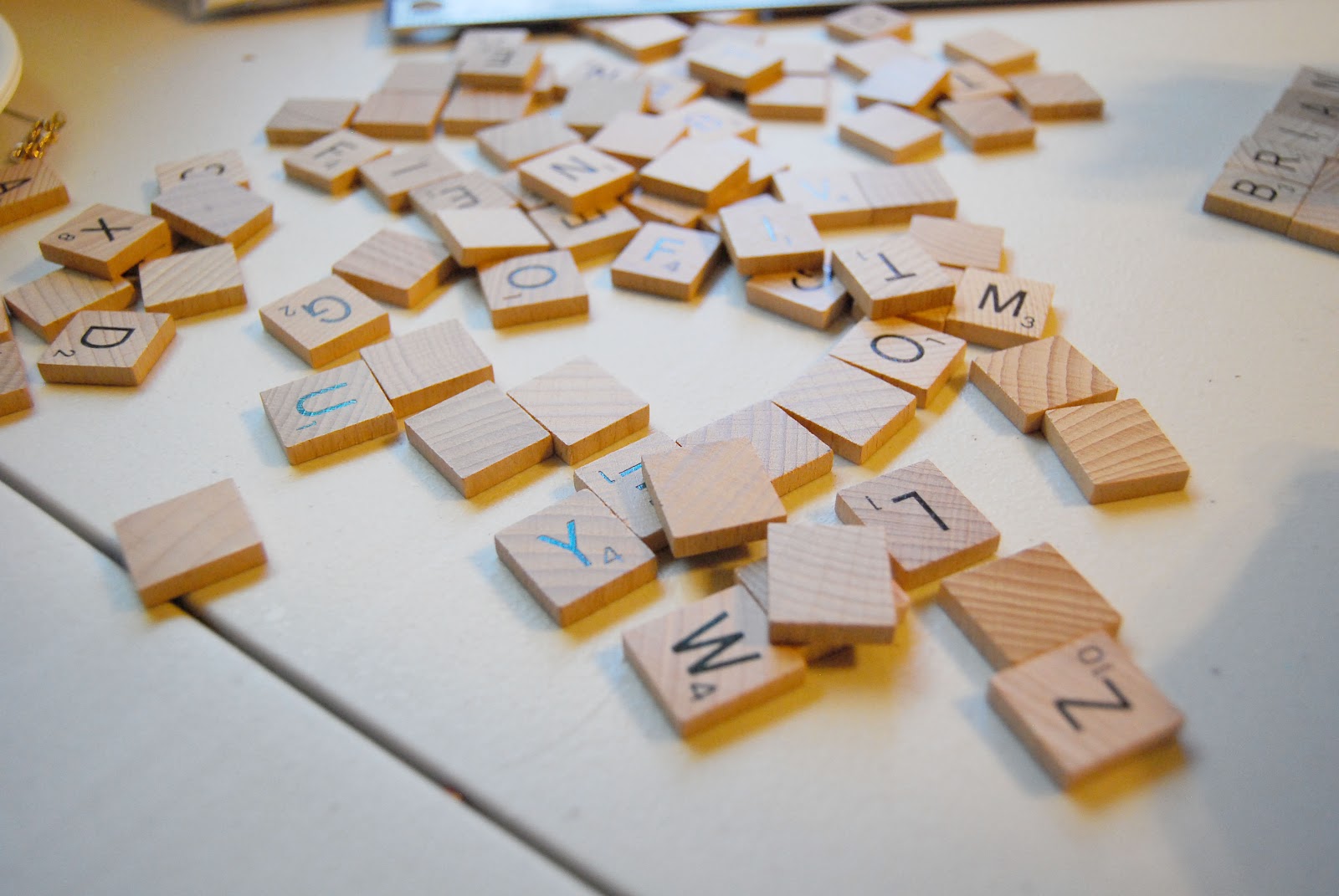 Get Rich or DIY Tryin' Scrabble Tile Coasters
