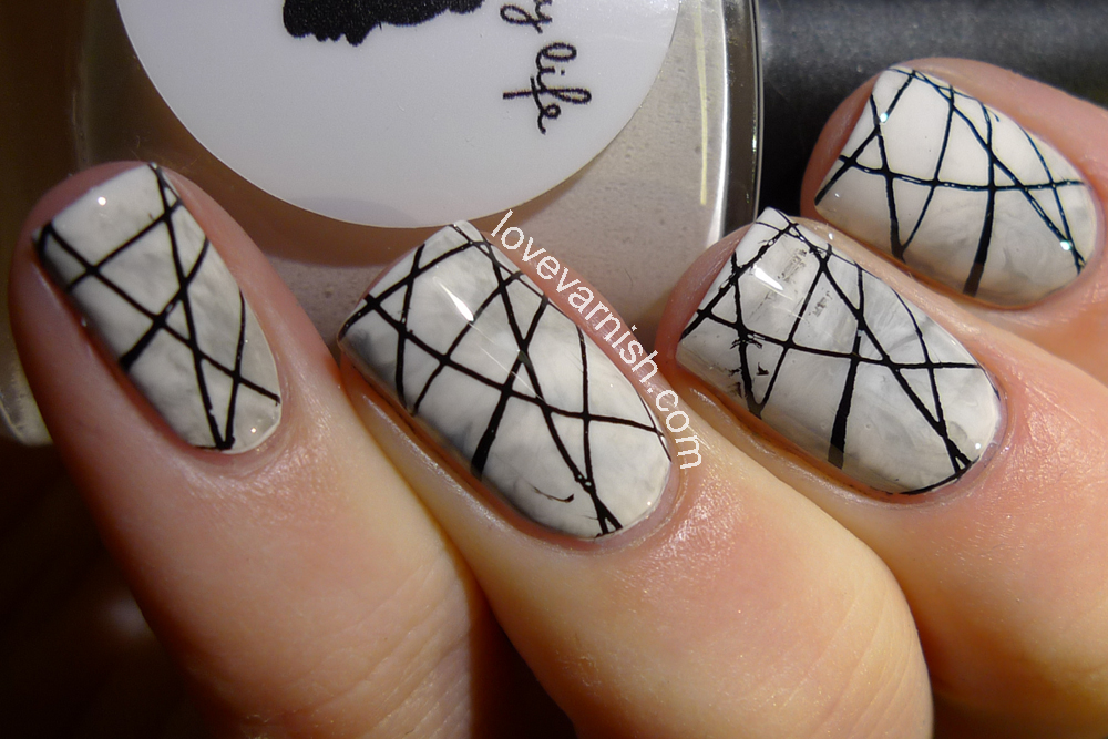 Double Stamping Nail Art Tutorial - wide 1