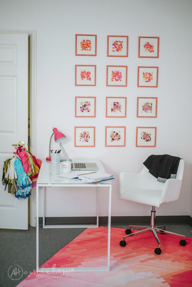 A Confetti-Filled Office Design! || The Flair Exchange Office