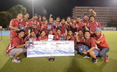 (UPM) muncul sebagai juara Liga Hoki Lelaki MASUM Divisyen 1 2013
