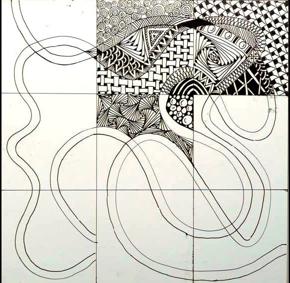 Xplore & Xpress: The Zentangle Inspired Art Project -1