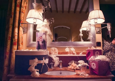 Los tocados de nila taranco lucieron espectaculares en una de las Suites del Gran hotel Son Net