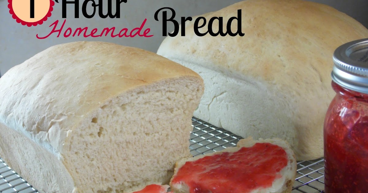 My Table For Eight {by Jen} 1Hour Homemade Bread