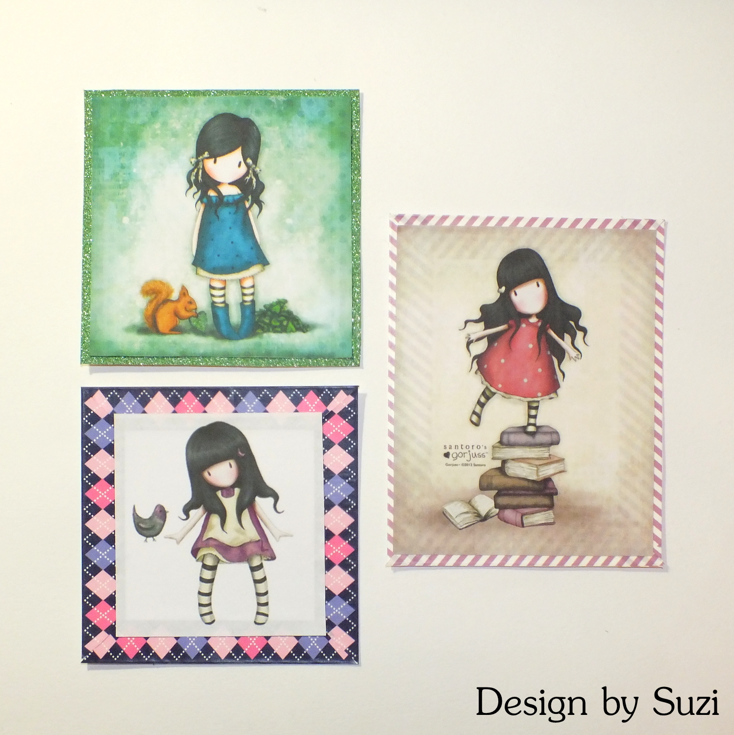 Gorjuss kartičky Design by Suzi