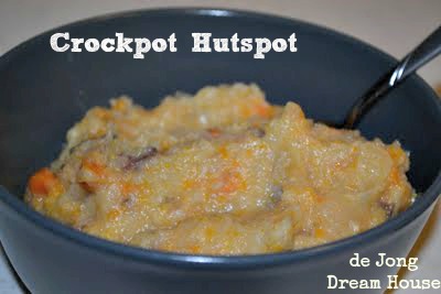 de Jong Dream House: Crockpot Hutspot