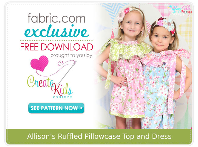 Create Kids Couture May's Free Pattern For Fabric Interesting Free Pillowcase Dress Pattern Create Kids Couture May's Free Pattern For Fabric Interesting Free Pillowcase Dress Pattern