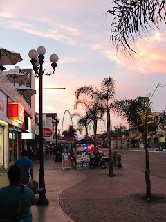 Sunset on Avenida Revolucion - Tijuana